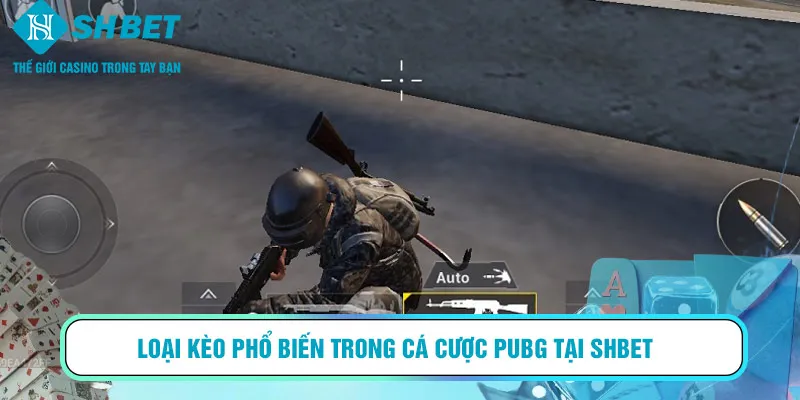 Loại kèo phổ biến trong cá cược PUBG tại SHBET